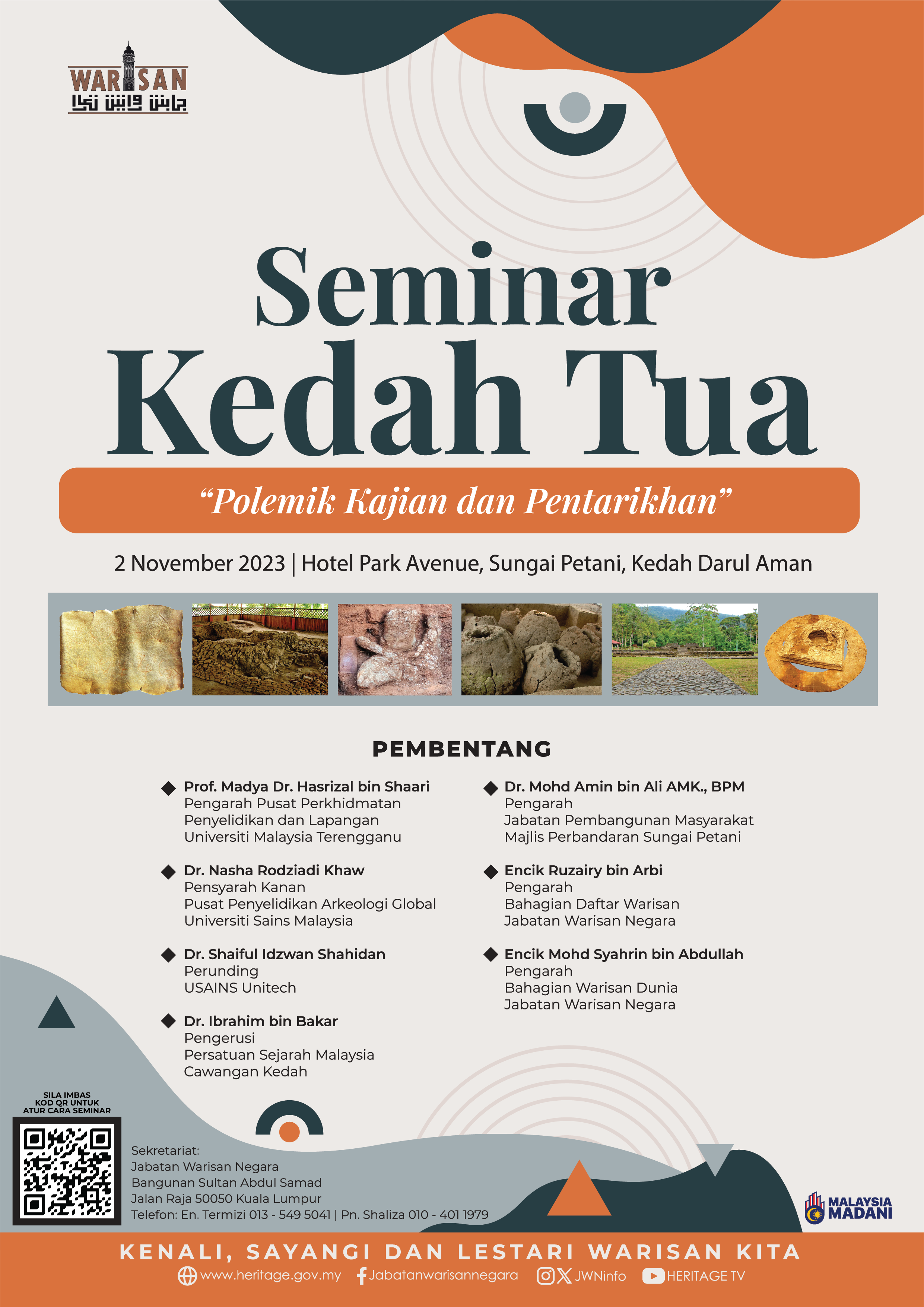 Program Seminar Kedah Tua (2 November 2023)